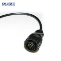 New Released OBD2 Male 14pin to 16pin Female Diagnostic Tools Disagnostic Connector Cables